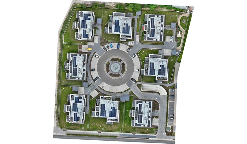 Digitale Bestands- dokumentation eines modernen Wohnparks